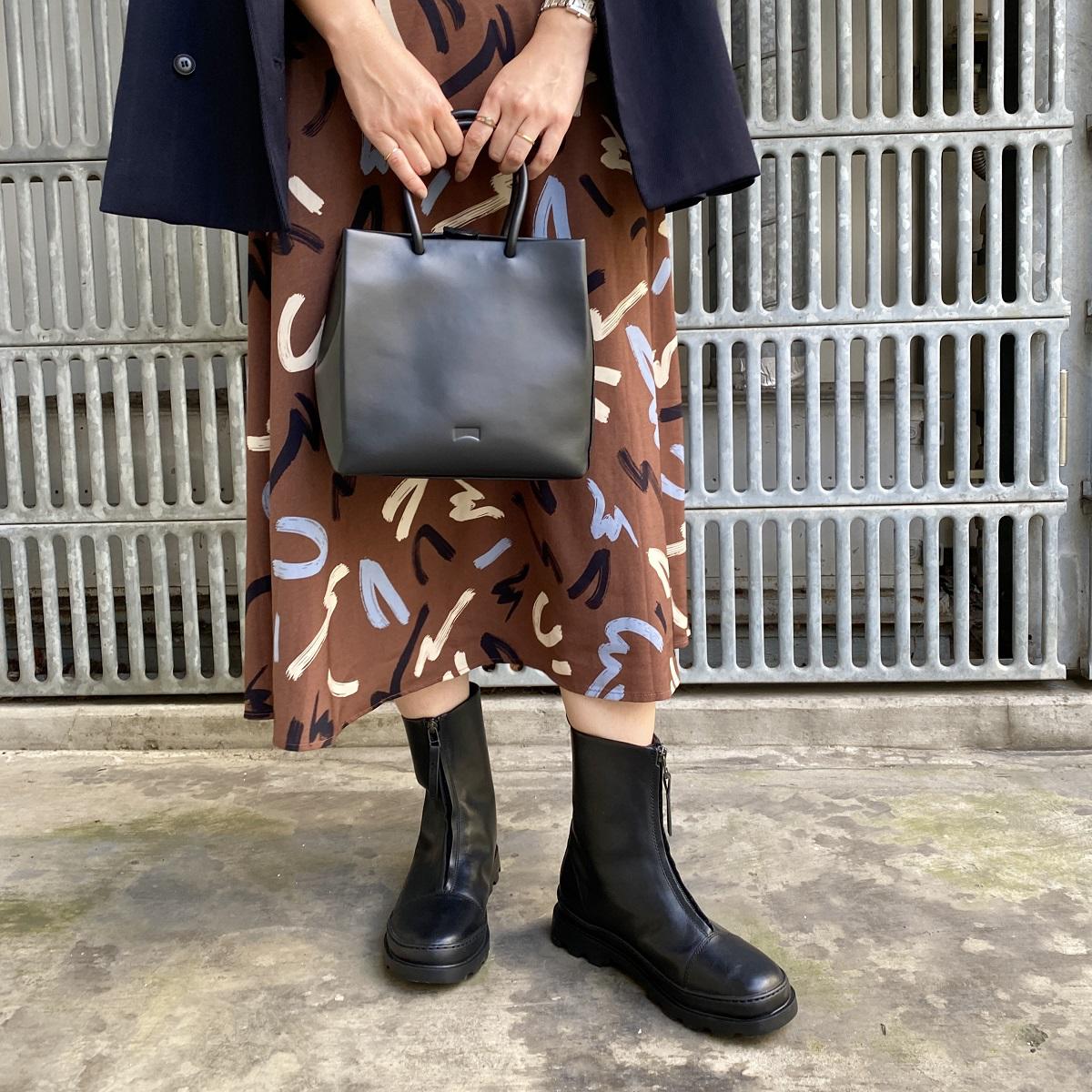 美品✨レースアップブーツ カンペール サイドジップ BRUTUS TREK 厚底 美品✨レースアップブーツ カンペール サイドジップ BRUTUS TREK 厚底